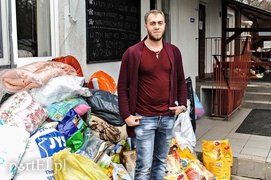 Schronisko zasypane prezentami