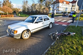 Potrącenie rowerzystki na przejeździe dla rowerów