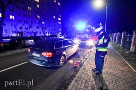 Potrącenie na ul. Podgórnej