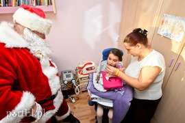 Strażacy i św. Mikołaj spełniają marzenia