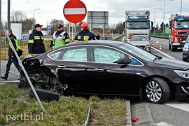 Zajechał drogę i doprowadził do kolizji