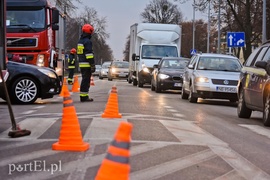 Kolizja trzech samochodów na al. Grunwaldzkiej