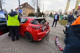 Kolizja trzech samochodów na al. Grunwaldzkiej
