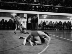 Elbląski sport z lat 70. na zdjęciach Czesława Misiuka: Zapasy