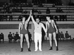 Elbląski sport z lat 70. na zdjęciach Czesława Misiuka: Zapasy Elbląski sport z lat 70. na zdjęciach Czesława Misiuka: Zapasy