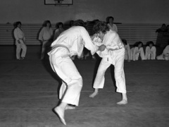 Elbląski sport z lat 70. na zdjęciach Czesława Misiuka: judo zdjęcie nr 223409