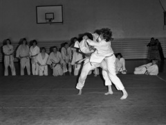 Elbląski sport z lat 70. na zdjęciach Czesława Misiuka: Judo