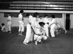 Elbląski sport z lat 70. na zdjęciach Czesława Misiuka: judo zdjęcie nr 223402