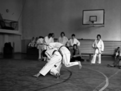 Elbląski sport z lat 70. na zdjęciach Czesława Misiuka: Judo