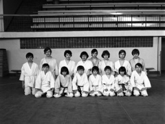 Elbląski sport z lat 70. na zdjęciach Czesława Misiuka: judo zdjęcie nr 223404