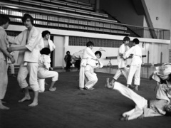 Elbląski sport z lat 70. na zdjęciach Czesława Misiuka: Judo
