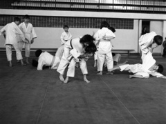 Elbląski sport z lat 70. na zdjęciach Czesława Misiuka: judo zdjęcie nr 223403