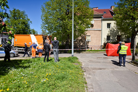 Tragiczne potrącenie na ul. Cichej, nie żyje 84-letnia kobieta