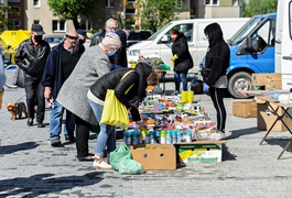 Targowisko już otwarte