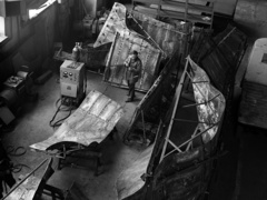 Elbląg z lat 70. na zdjęciach Czesława Misiuka: Pomnik Odrodzenia