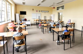 Podstawówki trochę mniej puste