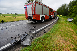 Wypadek na drodze do Malborka