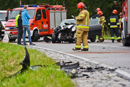 Wypadek na drodze do Malborka