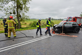 Wypadek na drodze do Malborka