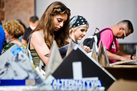 Galeria wypełniona muzyką