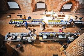 Galeria wypełniona muzyką