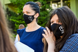 Najpierw dezynfekcja, potem obliczenia. Ósmoklasiści piszą egzamin z matematyki