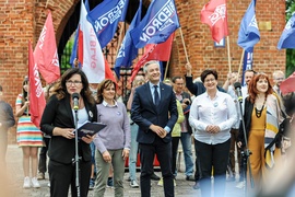 Robert Biedroń: Chcę być ambasadorem takich miast jak Elbląg