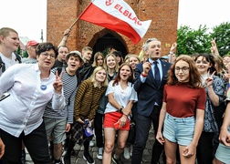 Robert Biedroń: Chcę być ambasadorem takich miast jak Elbląg