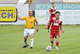 Pierwszy gol Mariusza Bucio w II  lidze
