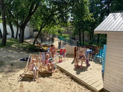 Nocny biwak w Żłobku i Przedszkolu Mały Europejczyk w Elblągu