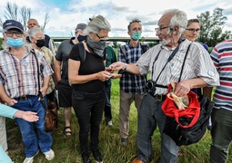 Na prawo most, na lewo most, a dołem Elbląg płynie
