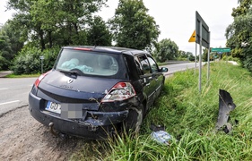 Zderzenie w Karczowiskach Górnych