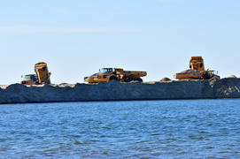 Przy przekopie powstał punkt widokowy Przy przekopie powstał punkt widokowy