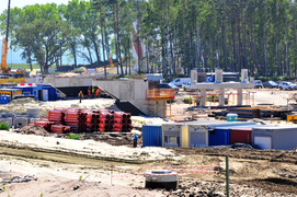 Przy przekopie powstał punkt widokowy