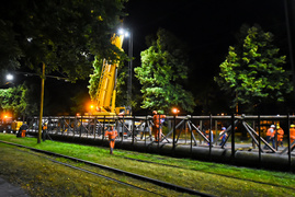 Królewiecka o 17 ton lżejsza
