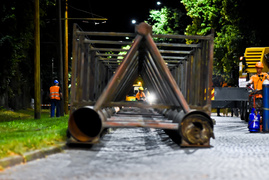 Królewiecka o 17 ton lżejsza