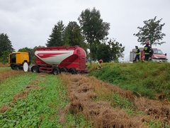 Zderzenie trzech pojazdów w powiecie braniewskim