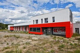 Strażnica czeka na wykończenie