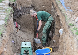 Archeologiczne odkrycie w pobliżu muzeum. Naukowcy odnaleźli fragmenty średniowiecznej baszty zdjęcie nr 230228