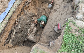 Archeologiczne odkrycie przy muzeum. Naukowcy odnaleźli fragmenty średniowiecznej baszty