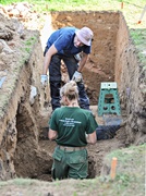 Archeologiczne odkrycie przy muzeum. Naukowcy odnaleźli fragmenty średniowiecznej baszty