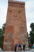 Wieża bramna otwarta po remoncie