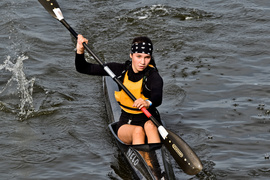 Kajakarskie święto na rzece