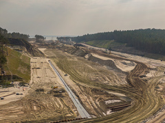 Tak minął wrzesień na przekopie