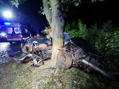 Tragiczny wypadek pod Braniewem. Nie żyje 18-latek