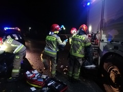Tragiczny wypadek pod Braniewem. Nie żyje 18-latek