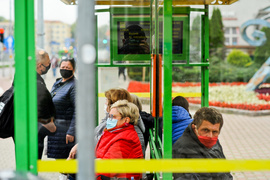 Ponad dwadzieścia mandatów za brak maseczek Ponad dwadzieścia mandatów za brak maseczek
