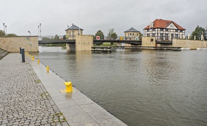 W rzece Elbląg poziom wody przekroczył stan ostrzegawczy  (aktualizacja) 