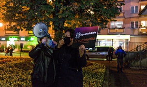 #Piekłokobiet. Elblążanie protestują