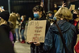 #Piekłokobiet. Elblążanie protestują